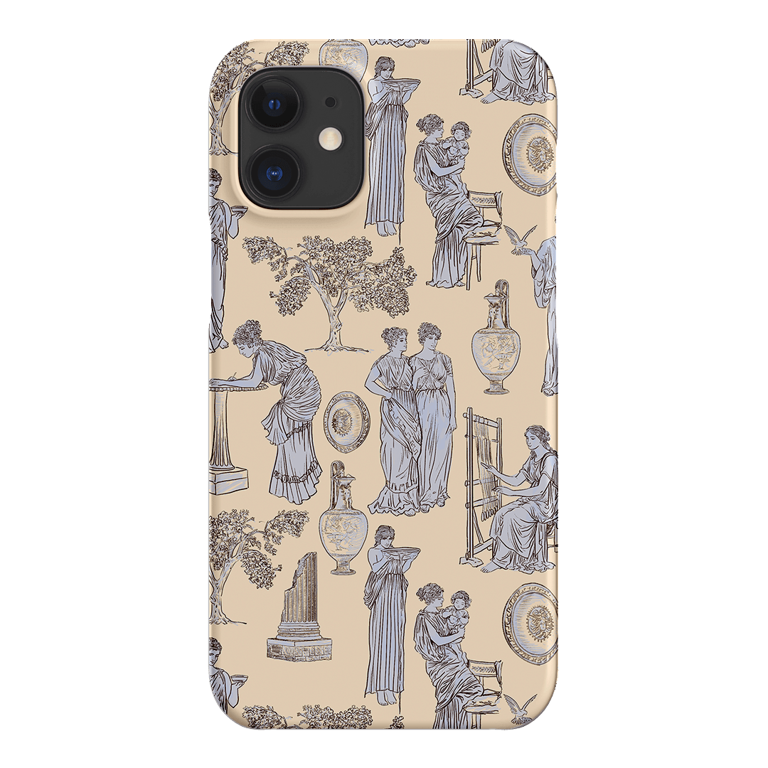 Symposium Alabaster Printed Phone Cases iPhone 12 Mini / Snap by Veronica Tucker - The Dairy