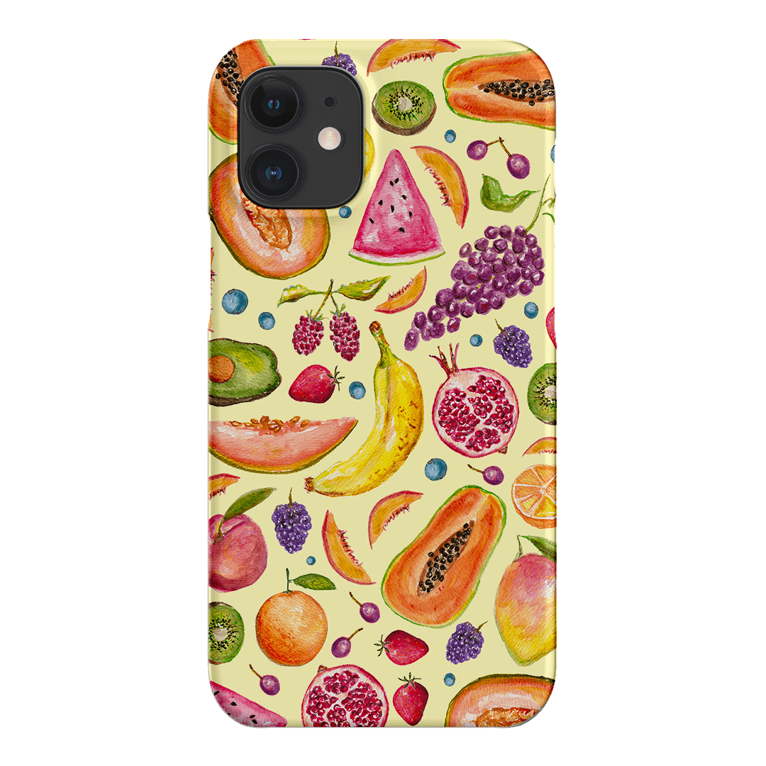 Tutti Fruitti Printed Phone Cases iPhone 12 Mini / Snap by BG. Studio - The Dairy