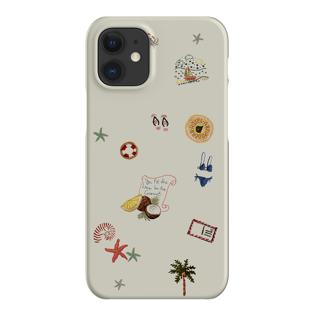 Vacay All Day Cream Printed Phone Cases by Antipodean - The Dairy