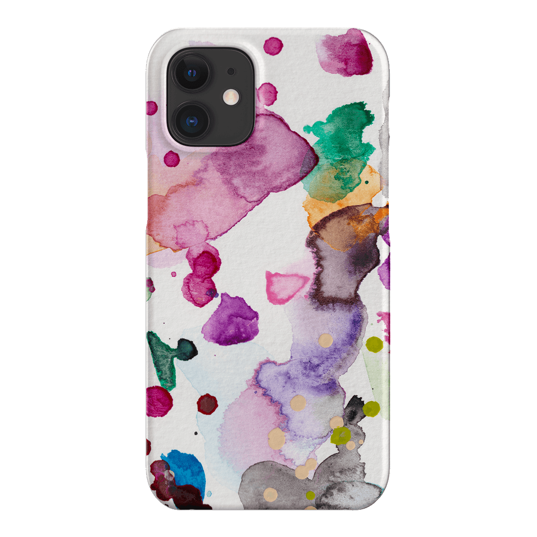 Watercolour Palette Printed Phone Cases iPhone 12 Mini / Snap by The Dairy - The Dairy