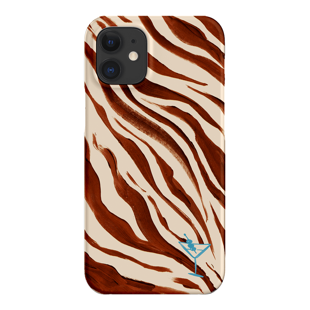 Zebra Tini Printed Phone Cases iPhone 12 Mini / Snap by Charlie Taylor - The Dairy