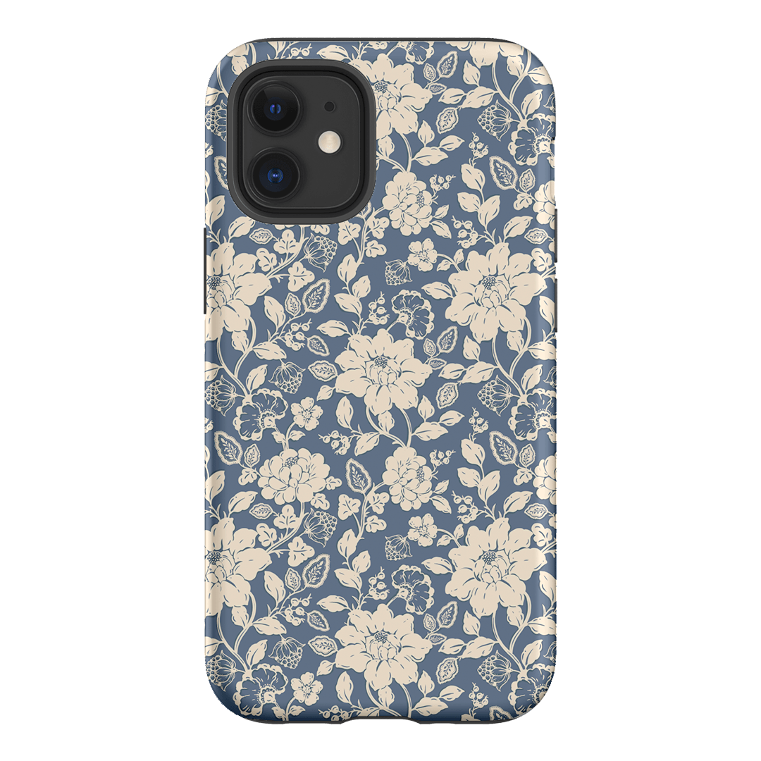 Blue Garden Printed Phone Cases iPhone 12 Mini / Armoured by Kasiags Art - The Dairy