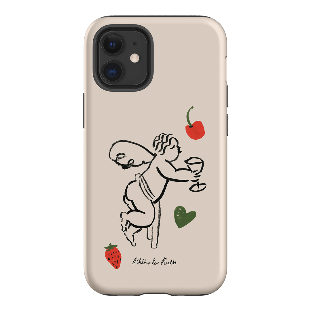 Cherub Printed Phone Cases iPhone 12 Mini / Armoured by Phthalo Ruth - The Dairy