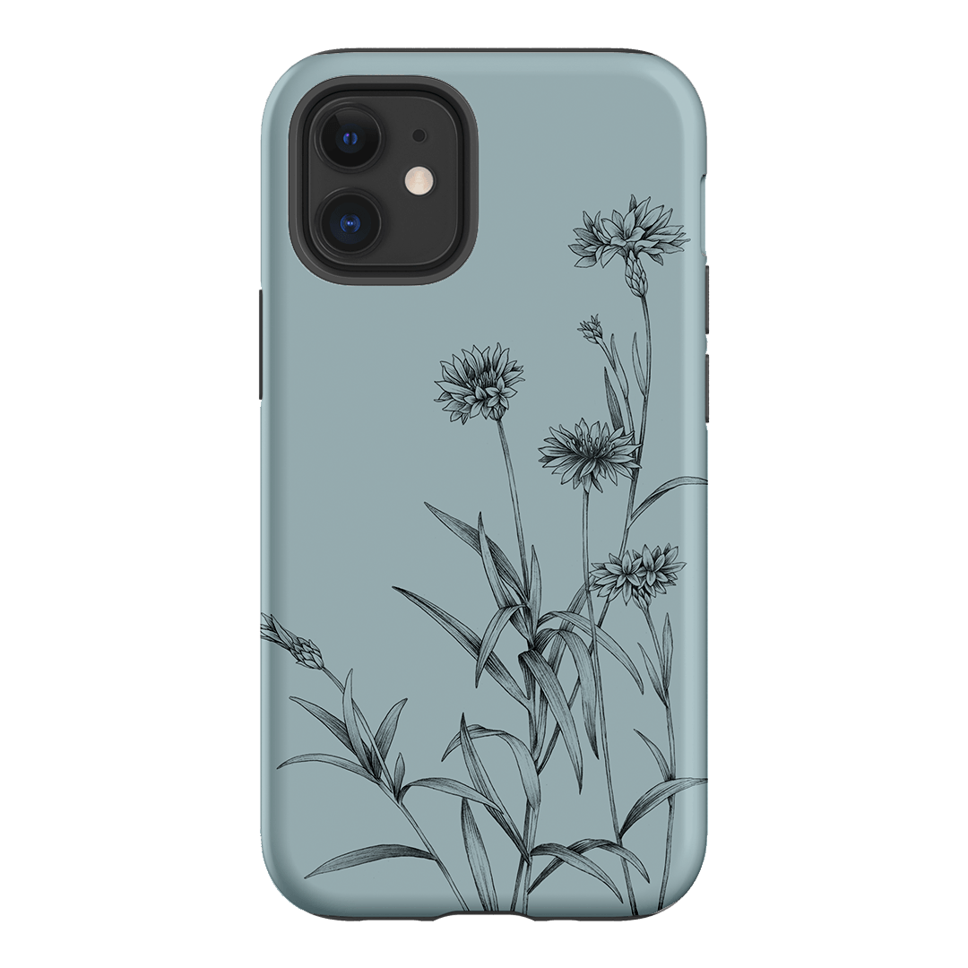 Cornflowers Study Printed Phone Cases iPhone 12 Mini / Armoured by Typoflora - The Dairy