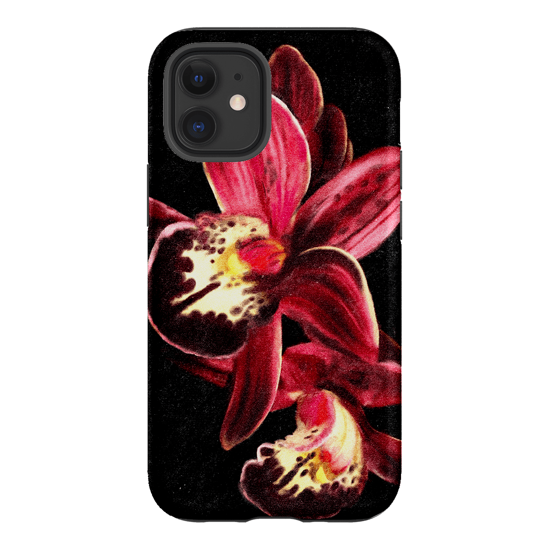 Deep Orchid Printed Phone Cases iPhone 12 Mini / Armoured by Sally Hungerford - The Dairy