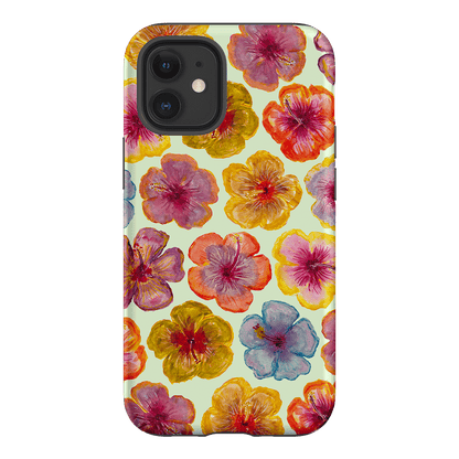 Hibiscus Holiday Sorbet Printed Phone Cases iPhone 12 Mini / Armoured by BG. Studio - The Dairy