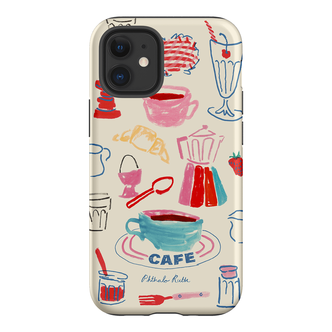Home Cafe Printed Phone Cases iPhone 12 Mini / Armoured by Phthalo Ruth - The Dairy