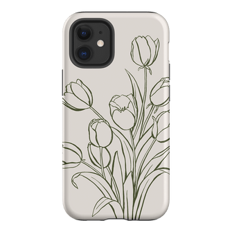 Inked Tulips Printed Phone Cases iPhone 12 Mini / Armoured by Typoflora - The Dairy
