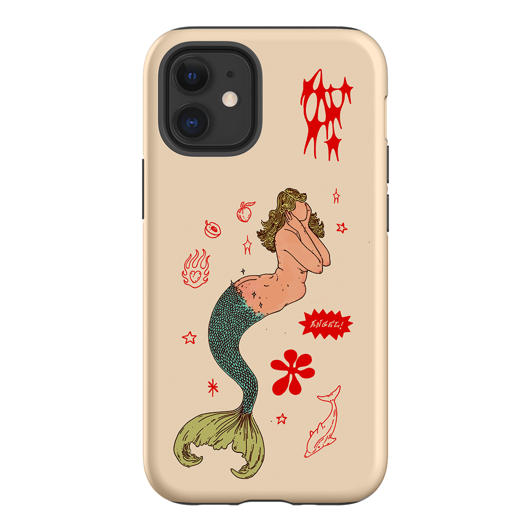 Mimi Cream Printed Phone Cases iPhone 12 Mini / Armoured by Easty Beasty - The Dairy
