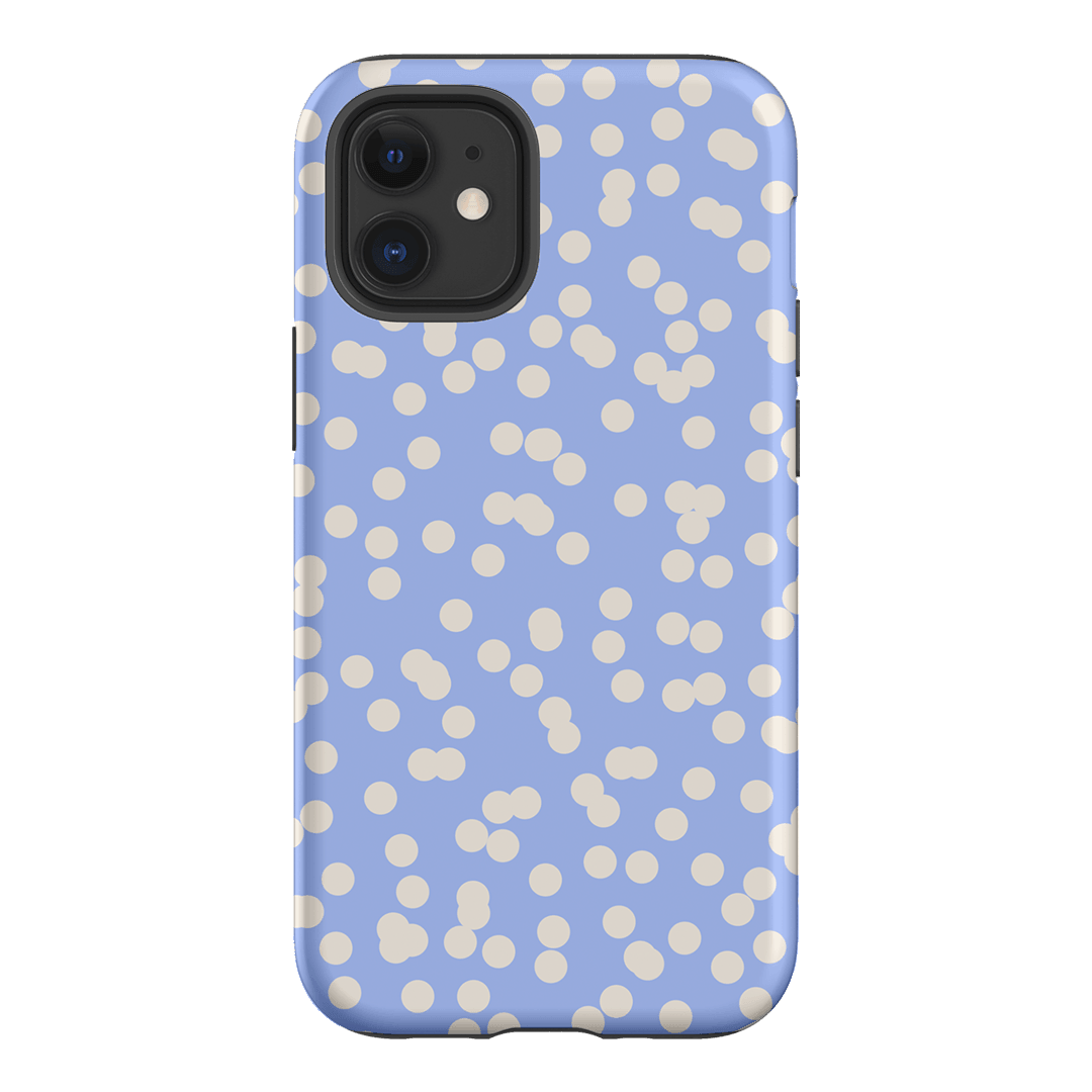 Mini Confetti Periwinkle Salt Printed Phone Cases iPhone 12 Mini / Armoured by Veronica Tucker - The Dairy