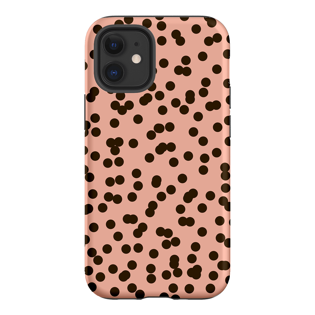Mini Confetti Pink Chocolate Printed Phone Cases iPhone 12 Mini / Armoured by Veronica Tucker - The Dairy
