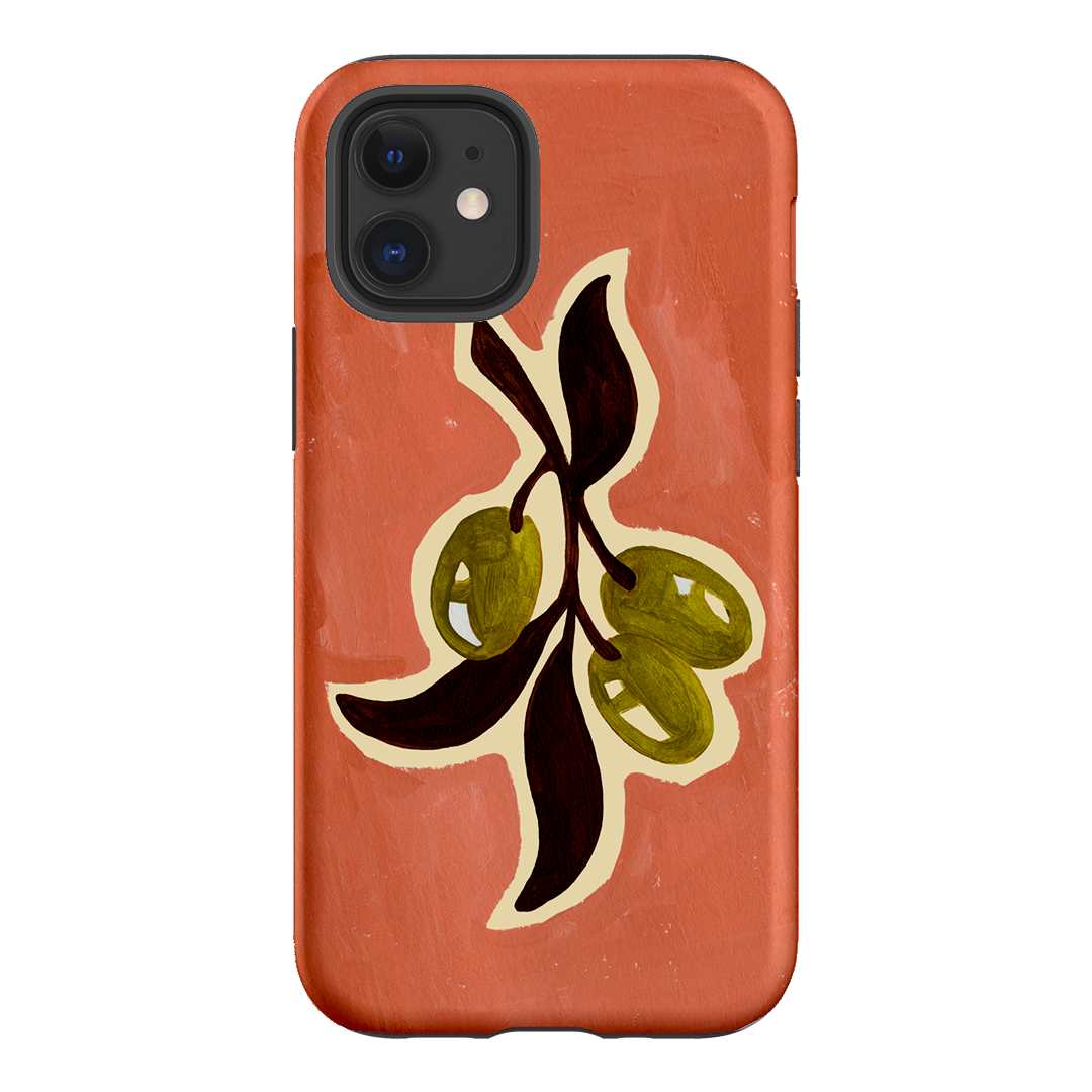 Olives Printed Phone Cases iPhone 12 Mini / Armoured by Studio Bon - The Dairy