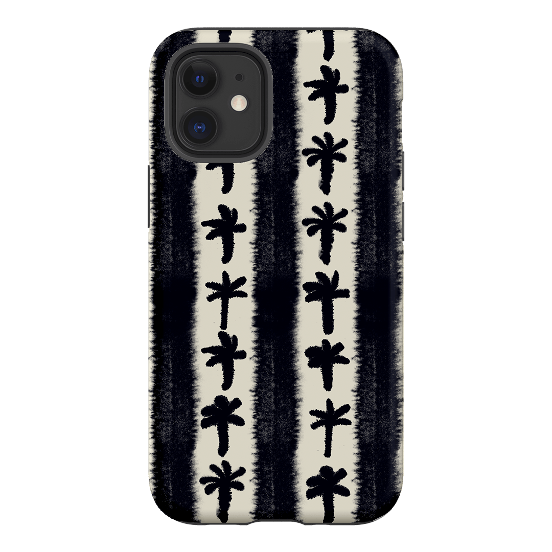 Palm Stripe Printed Phone Cases iPhone 12 Mini / Armoured by Desmond & Dempsey - The Dairy