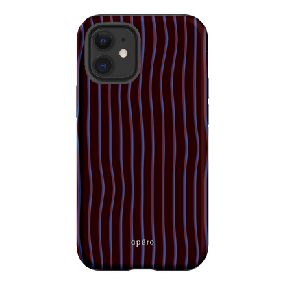 Panama Burgundy Printed Phone Cases iPhone 12 Mini / Armoured by Apero - The Dairy