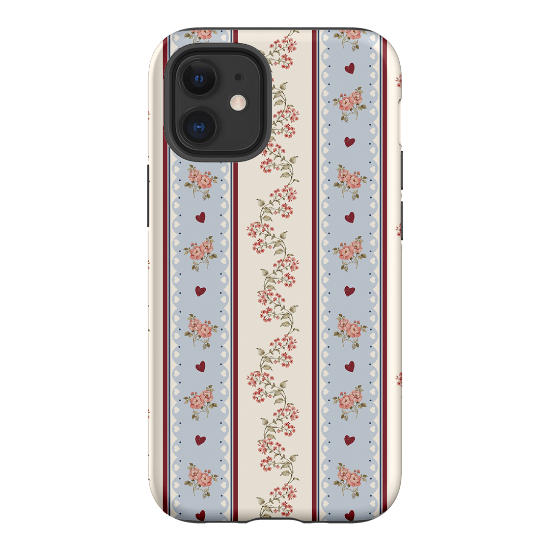 Pastel Stripe Printed Phone Cases iPhone 12 Mini / Armoured by Kasiags Art - The Dairy
