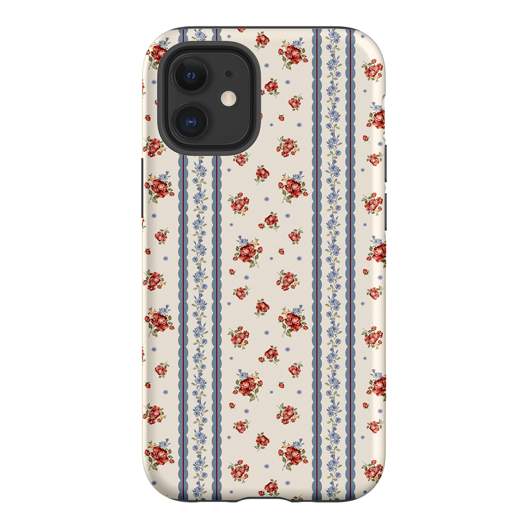 Rose Stripe Printed Phone Cases iPhone 12 Mini / Armoured by Kasiags Art - The Dairy