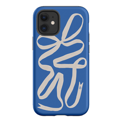 Something Blue Ribbon Printed Phone Cases iPhone 12 Mini / Armoured by Jasmine Dowling - The Dairy