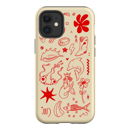 Spiced Cowboy Cream Printed Phone Cases iPhone 12 Mini / Armoured by Easty Beasty - The Dairy