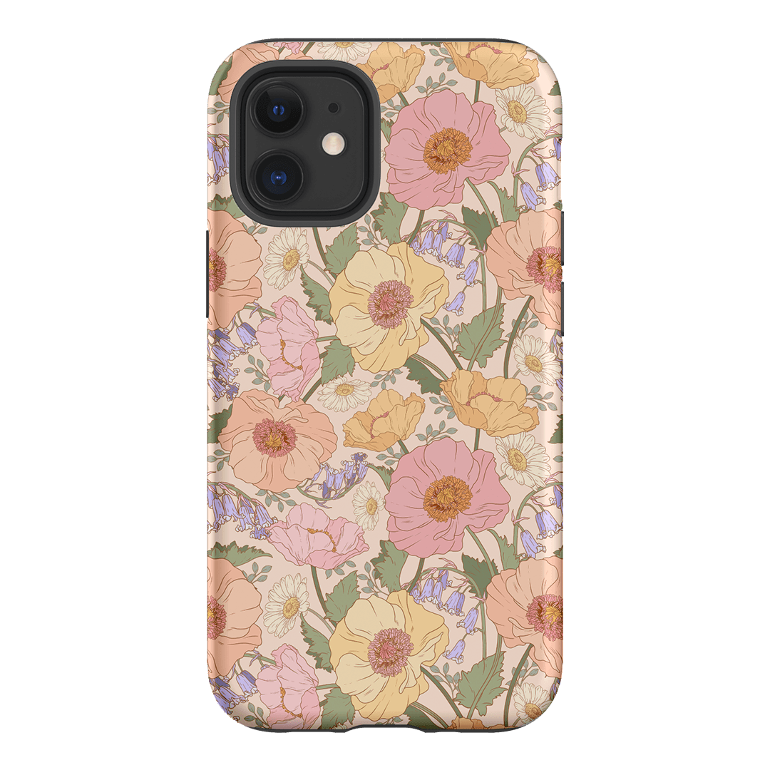 Spring Poppy Printed Phone Cases iPhone 12 Mini / Armoured by Kasiags Art - The Dairy