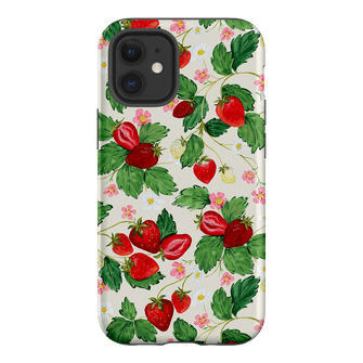 Strawberry Patch Printed Phone Cases iPhone 12 Mini / Armoured by Ellie Mae - The Dairy