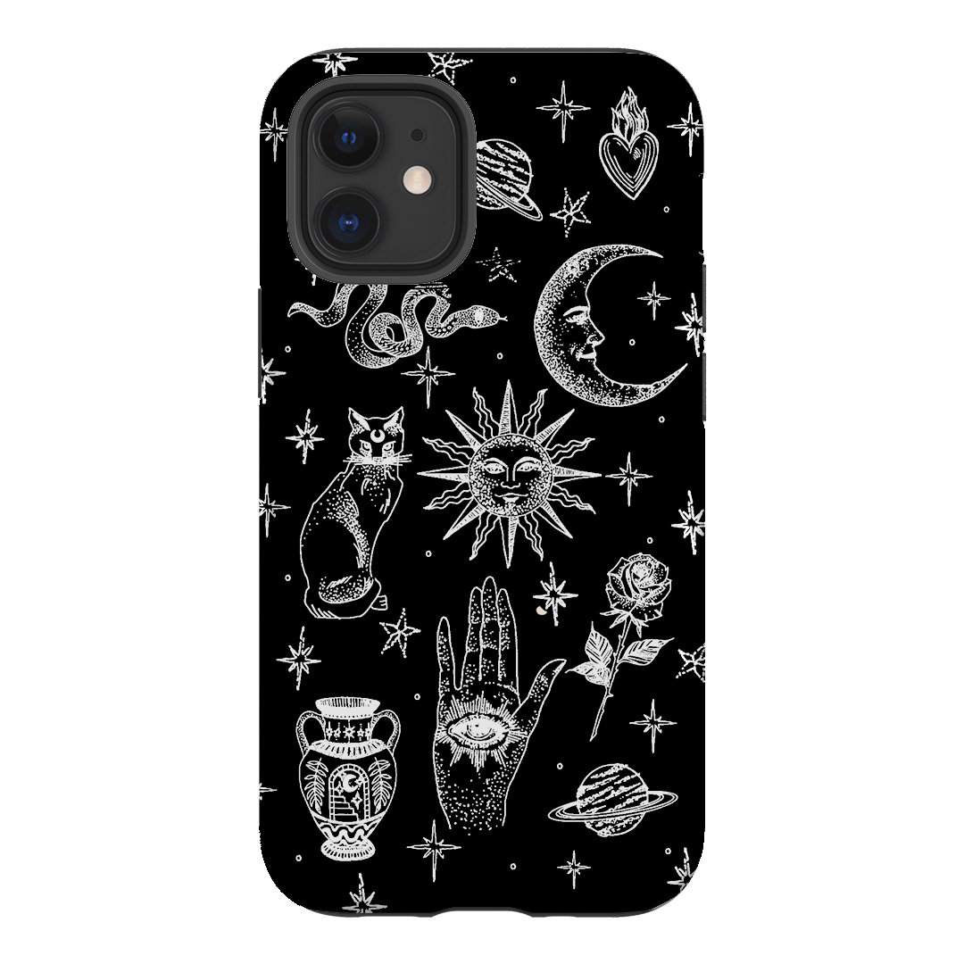Astro Flash Monochrome Printed Phone Cases iPhone 12 Mini / Armoured by Veronica Tucker - The Dairy