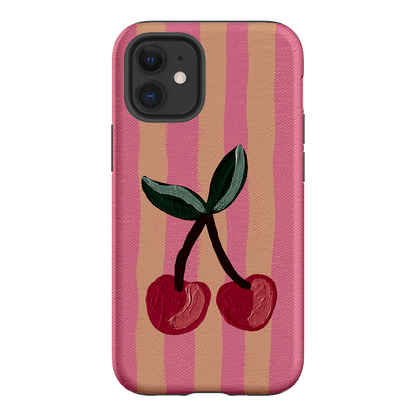 Cherry On Top Printed Phone Cases iPhone 12 Mini / Armoured by Amy Gibbs - The Dairy