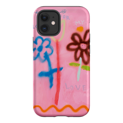 Flowers Printed Phone Cases iPhone 12 Mini / Armoured by Kate Eliza - The Dairy