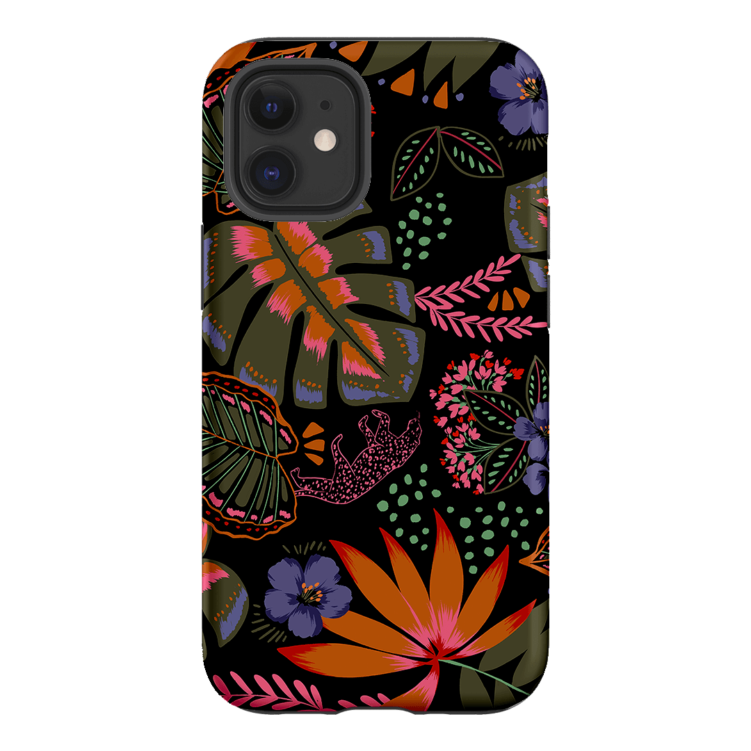 Jungle Leopard Printed Phone Cases iPhone 12 Mini / Armoured by Charlie Taylor - The Dairy