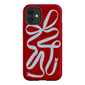 Cottage Ribbon Printed Phone Cases iPhone 12 Mini / Armoured by Jasmine Dowling - The Dairy