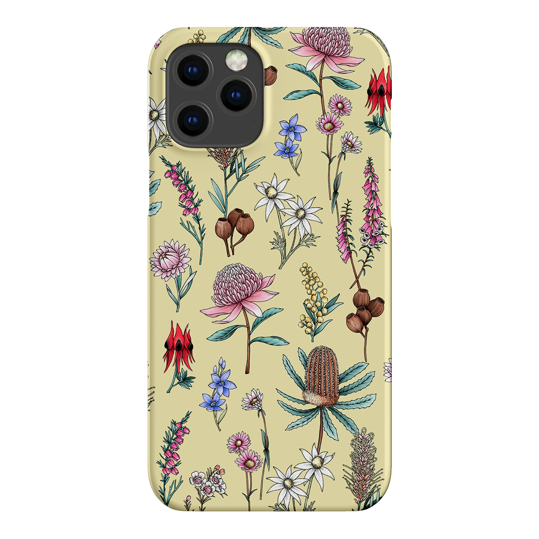 Banksia Butter Printed Phone Cases iPhone 12 Pro / Snap by Typoflora - The Dairy