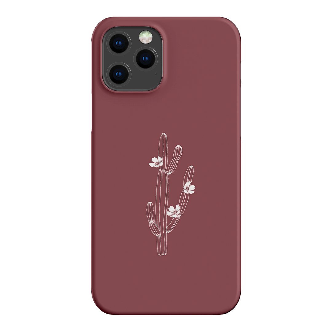 Cactus Flower Printed Phone Cases iPhone 12 Pro / Snap by Typoflora - The Dairy