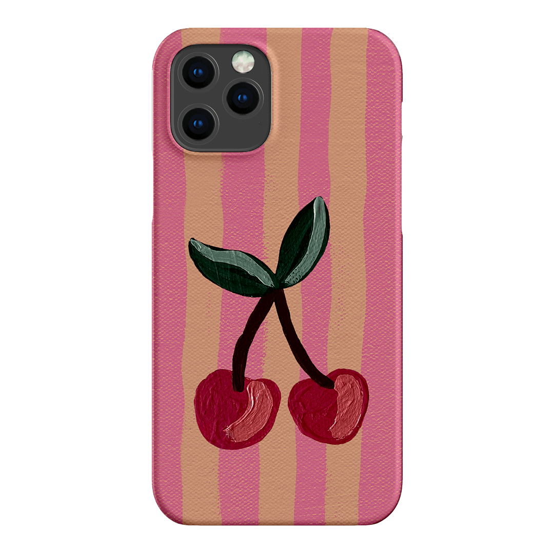 Cherry On Top Printed Phone Cases iPhone 12 Pro / Snap by Amy Gibbs - The Dairy