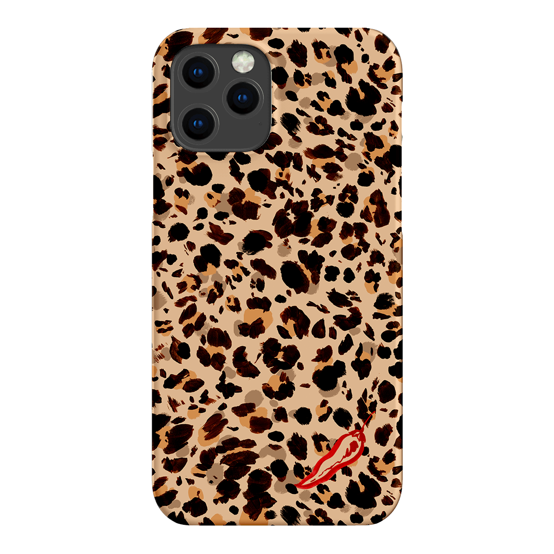 Chilli Leopard Printed Phone Cases iPhone 12 Pro / Snap by Charlie Taylor - The Dairy