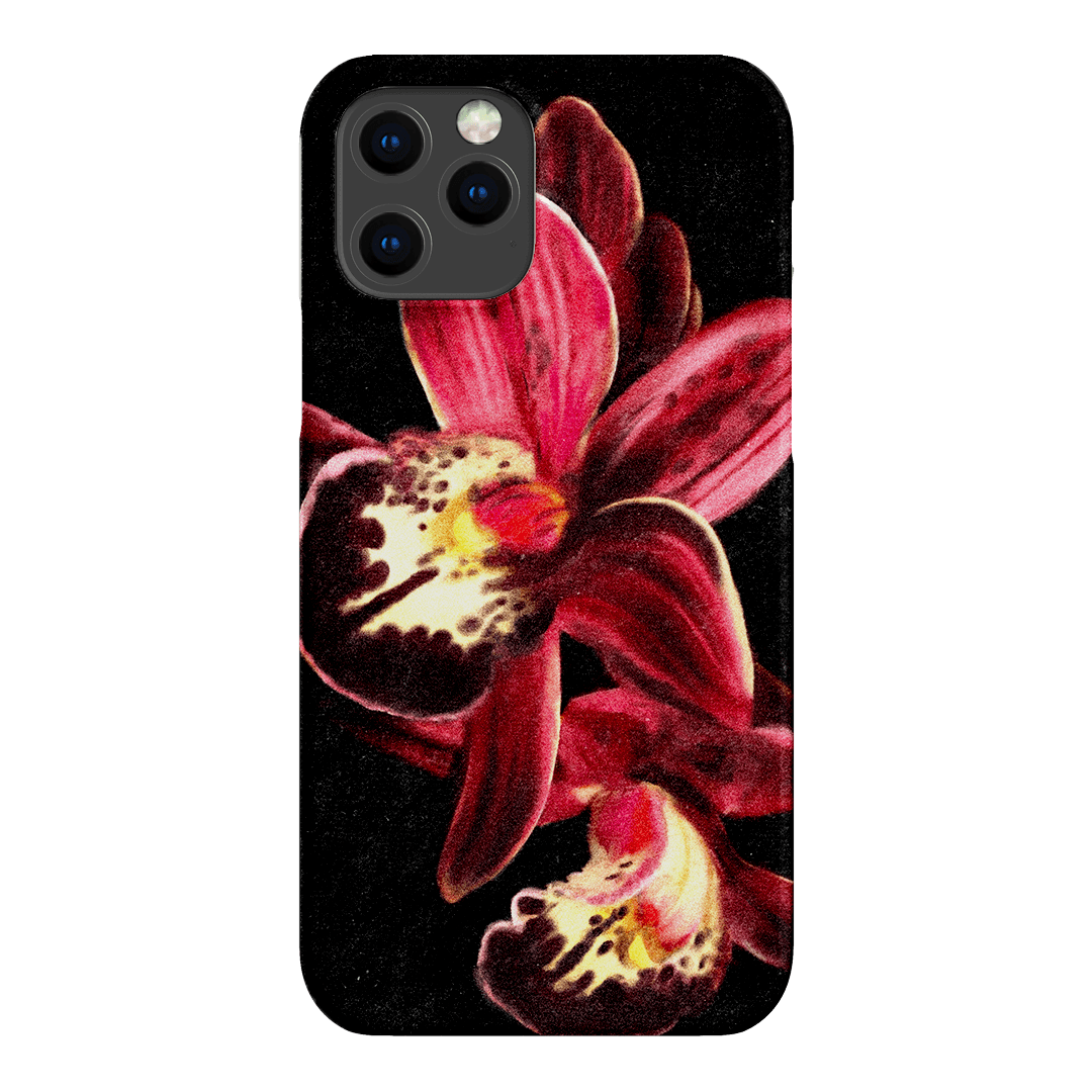 Deep Orchid Printed Phone Cases iPhone 12 Pro / Snap by Sally Hungerford - The Dairy