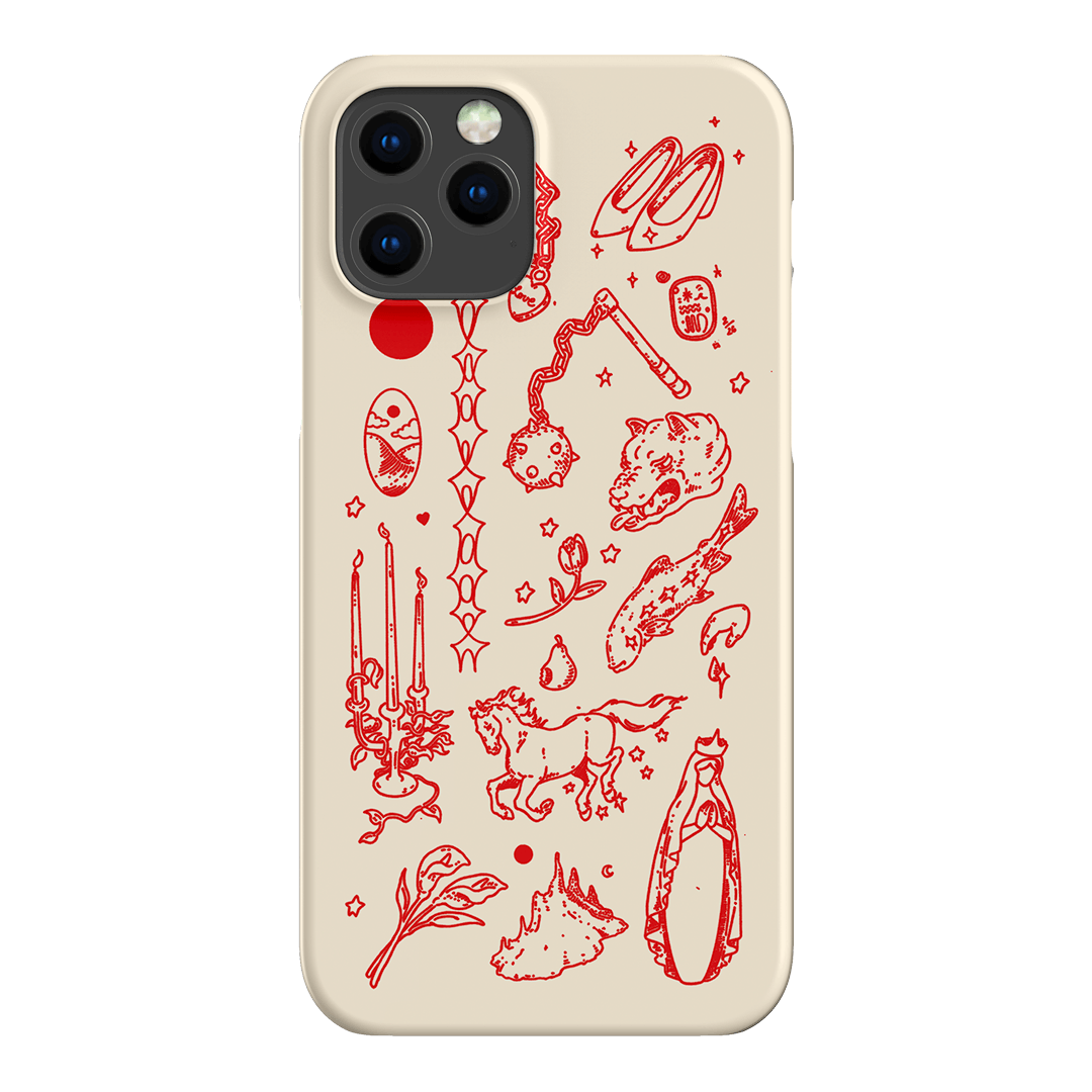 Dreamcore Cream Printed Phone Cases iPhone 12 Pro / Snap by Easty Beasty - The Dairy