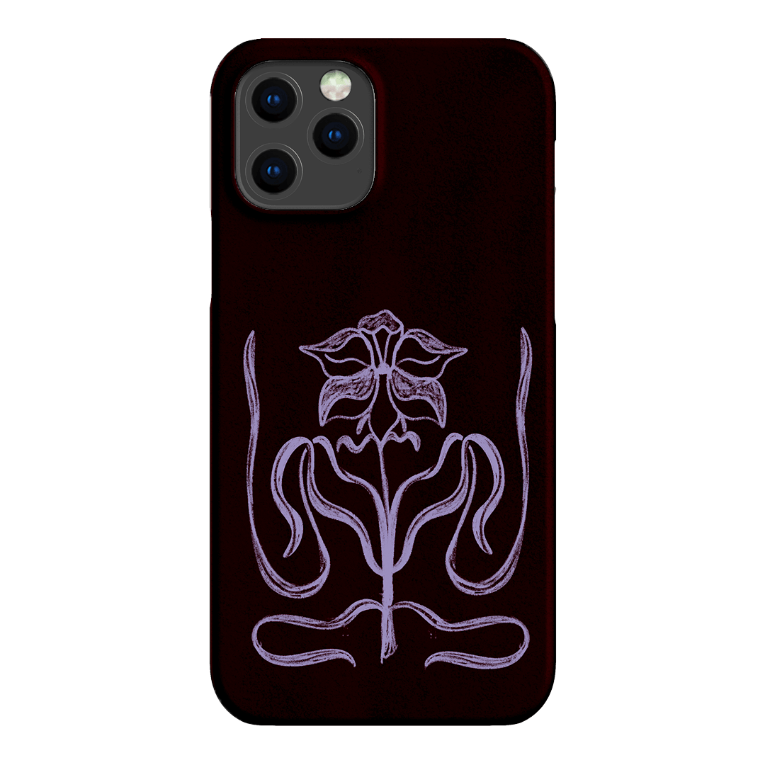 Growth Burgundy Printed Phone Cases by The Dairy - The Dairy
