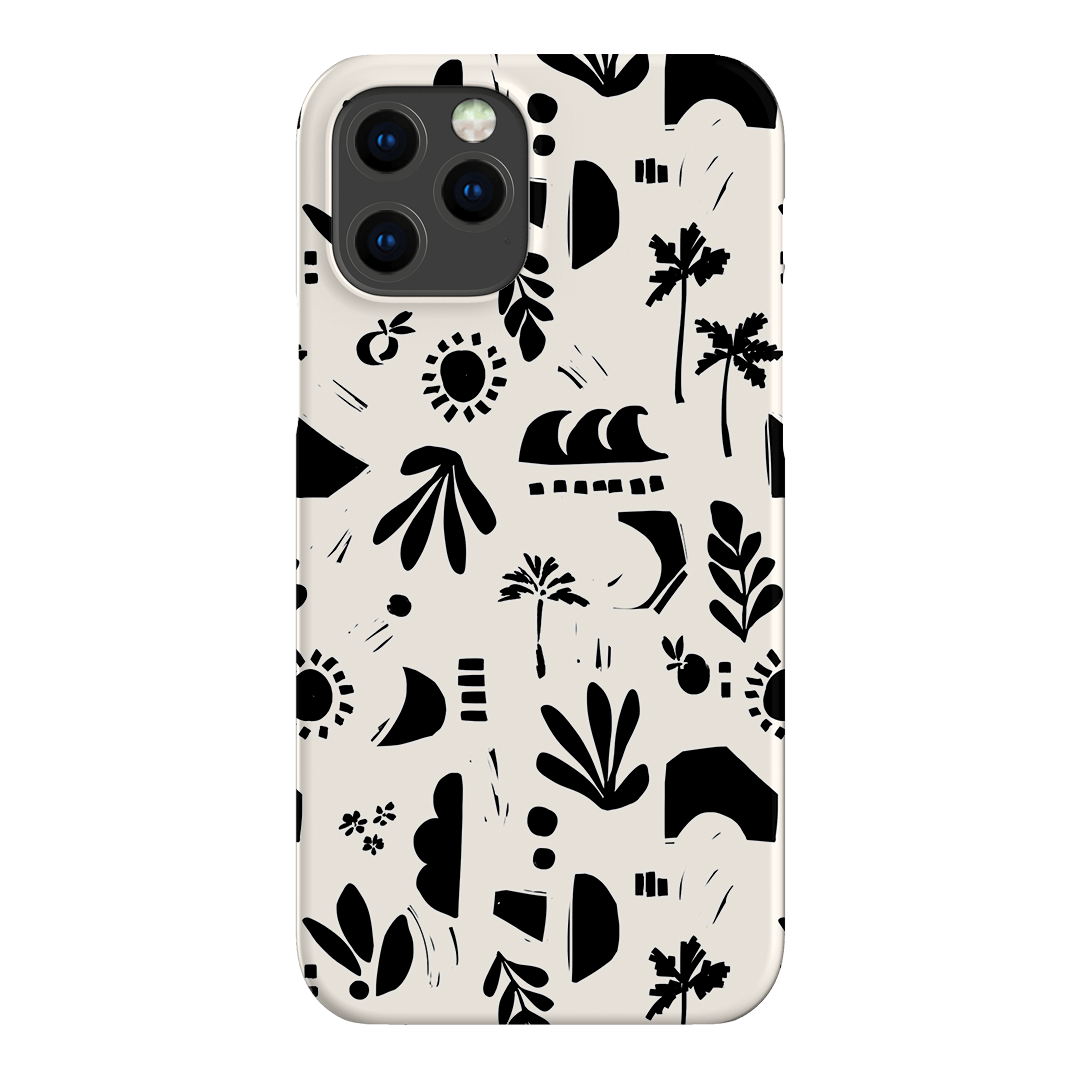 Inky Beach Printed Phone Cases iPhone 12 Pro / Snap by Charlie Taylor - The Dairy