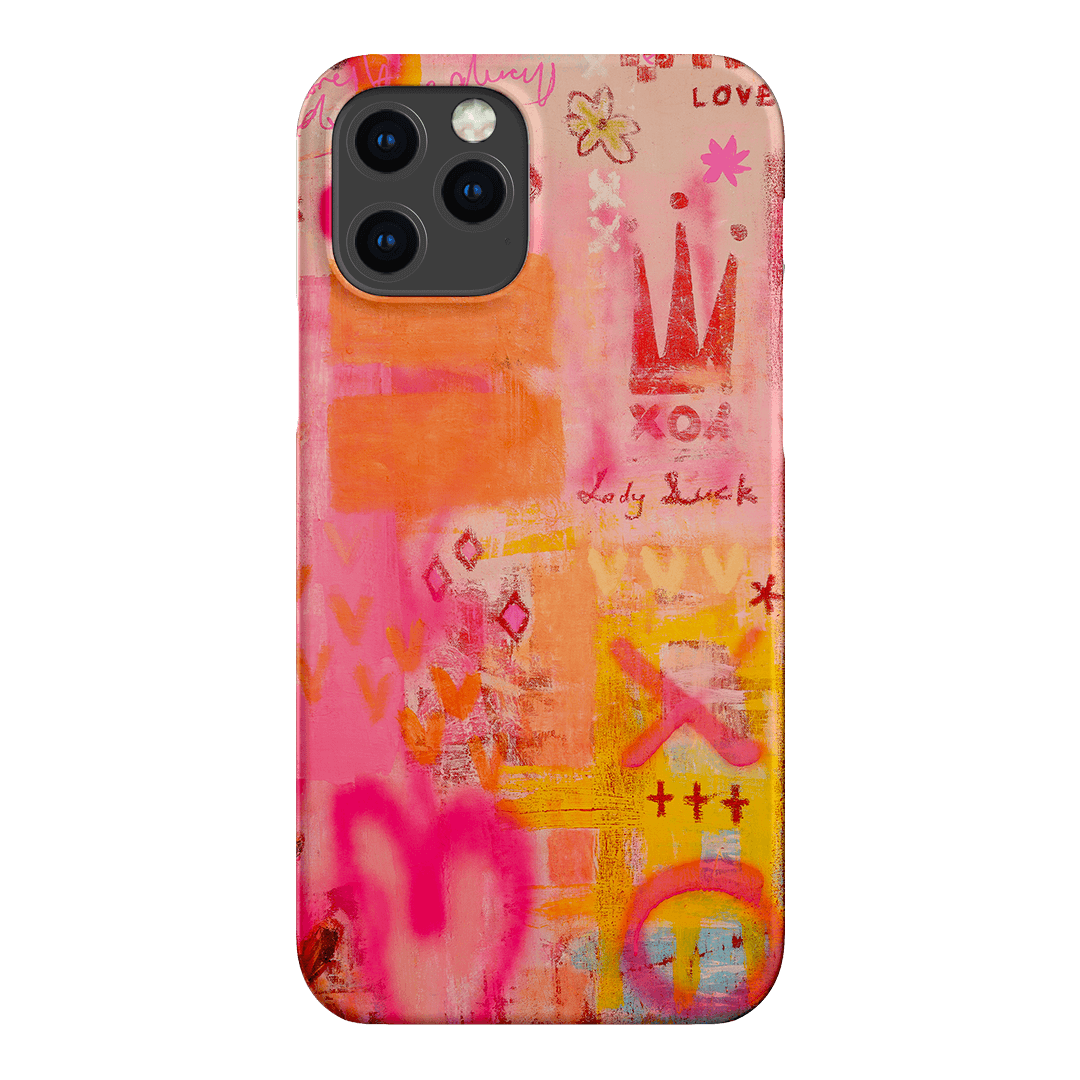 Lady Luck Printed Phone Cases iPhone 12 Pro / Snap by Jackie Green - The Dairy