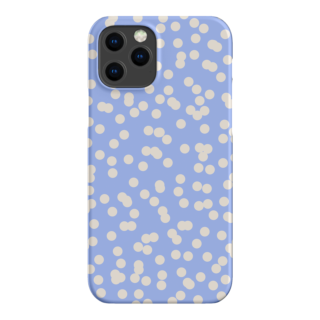 Mini Confetti Periwinkle Salt Printed Phone Cases iPhone 12 Pro / Snap by Veronica Tucker - The Dairy