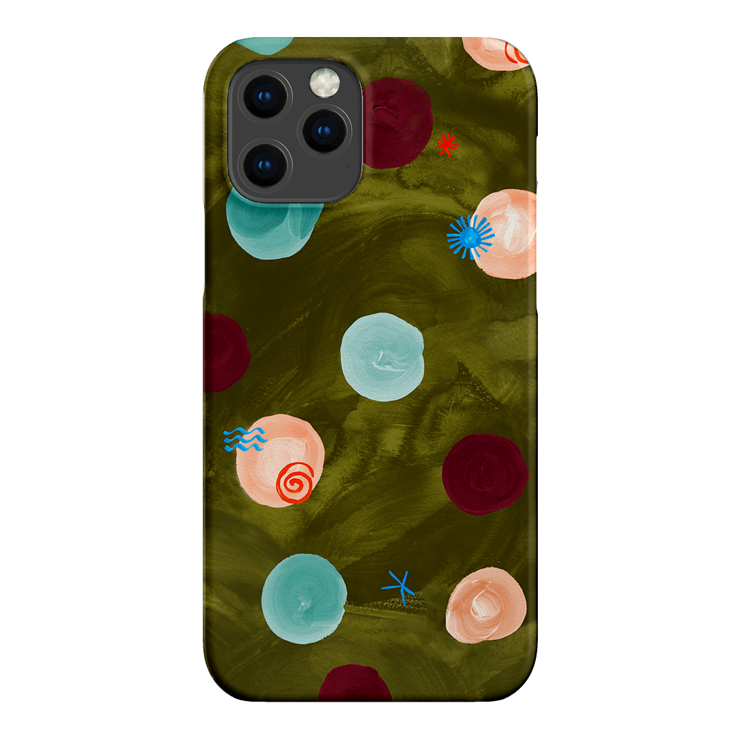 Olive Spot Printed Phone Cases iPhone 12 Pro / Snap by Charlie Taylor - The Dairy