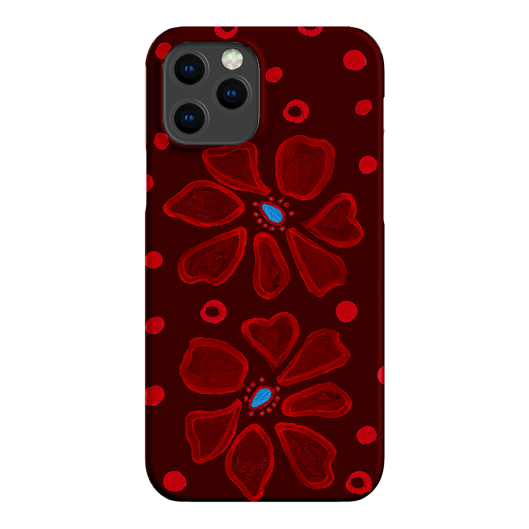 Painted Petal Rouge Printed Phone Cases iPhone 12 Pro / Snap by BG. Studio - The Dairy
