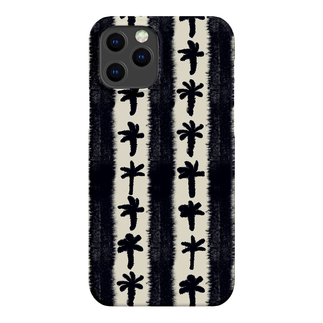 Palm Stripe Printed Phone Cases iPhone 12 Pro / Snap by Desmond & Dempsey - The Dairy