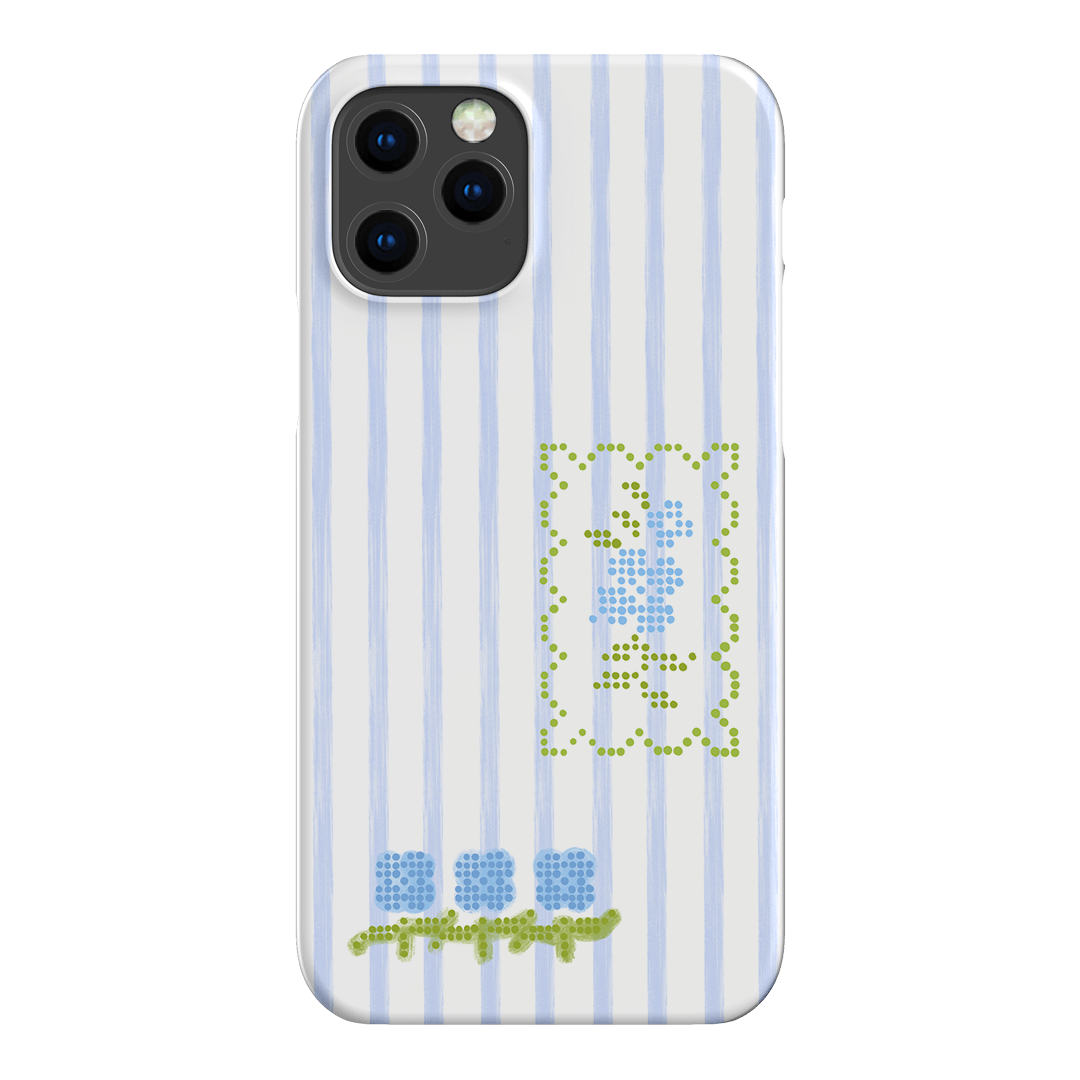Patchwork Blue Printed Phone Cases iPhone 12 Pro / Snap by Kayla Carr - The Dairy