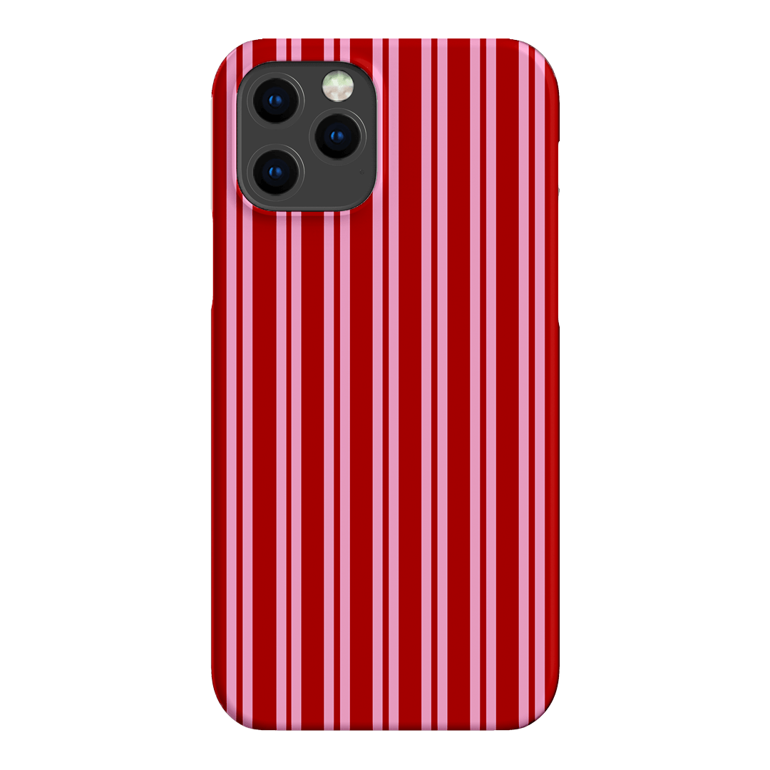Punch Stripes Printed Phone Cases iPhone 12 Pro / Snap by The Dairy - The Dairy