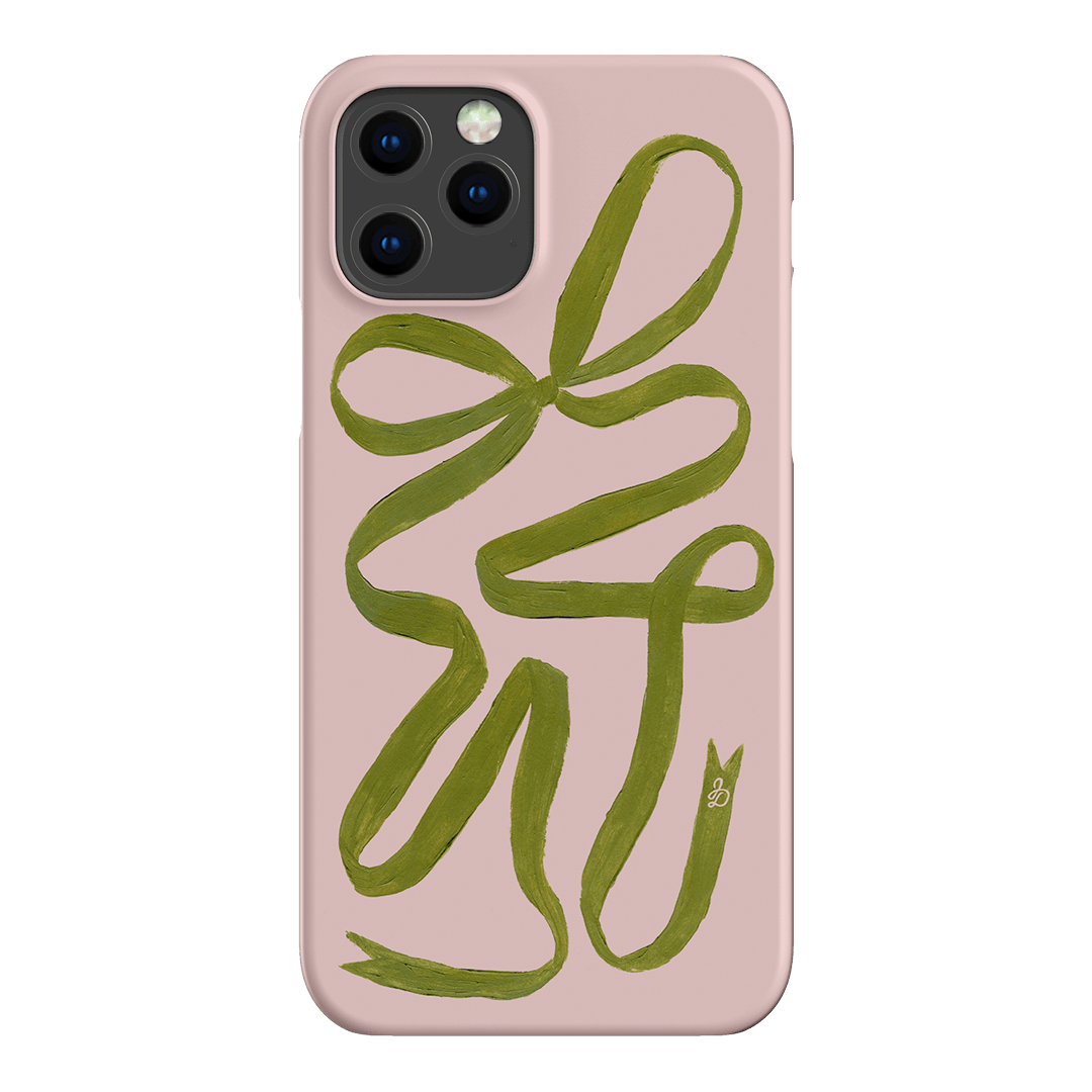Garden Ribbon Printed Phone Cases iPhone 12 Pro / Snap by Jasmine Dowling - The Dairy