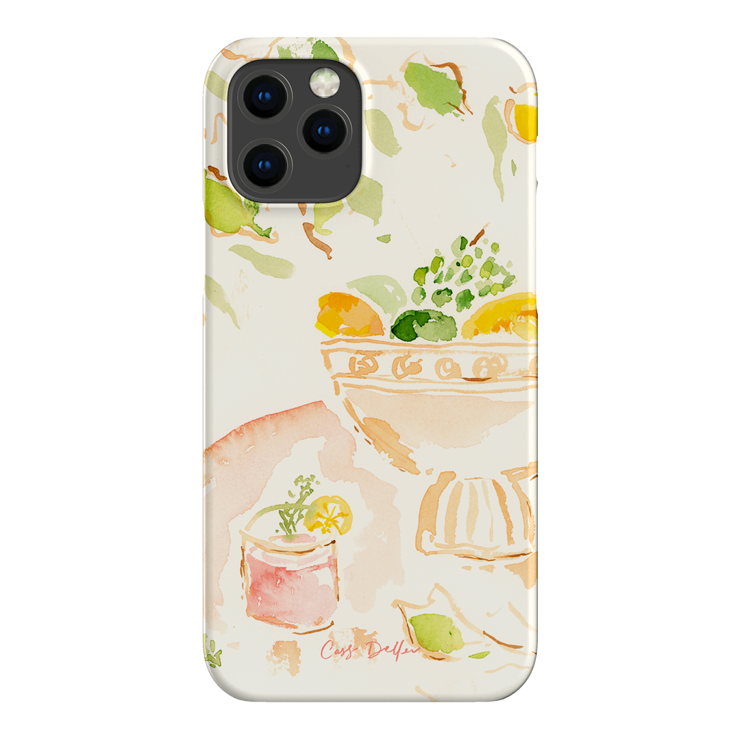 Sorrento Printed Phone Cases iPhone 12 Pro / Snap by Cass Deller - The Dairy