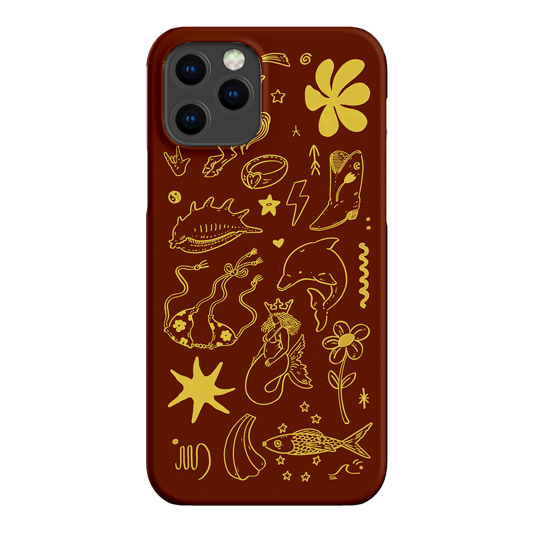 Spiced Cowboy Chocolate Printed Phone Cases iPhone 12 Pro / Snap by Easty Beasty - The Dairy