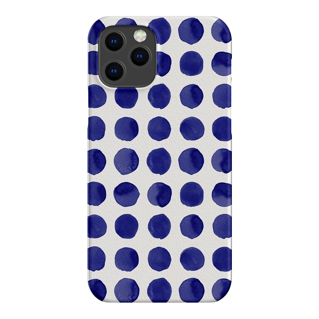Spots in Blueberry Printed Phone Cases by The Dairy - The Dairy