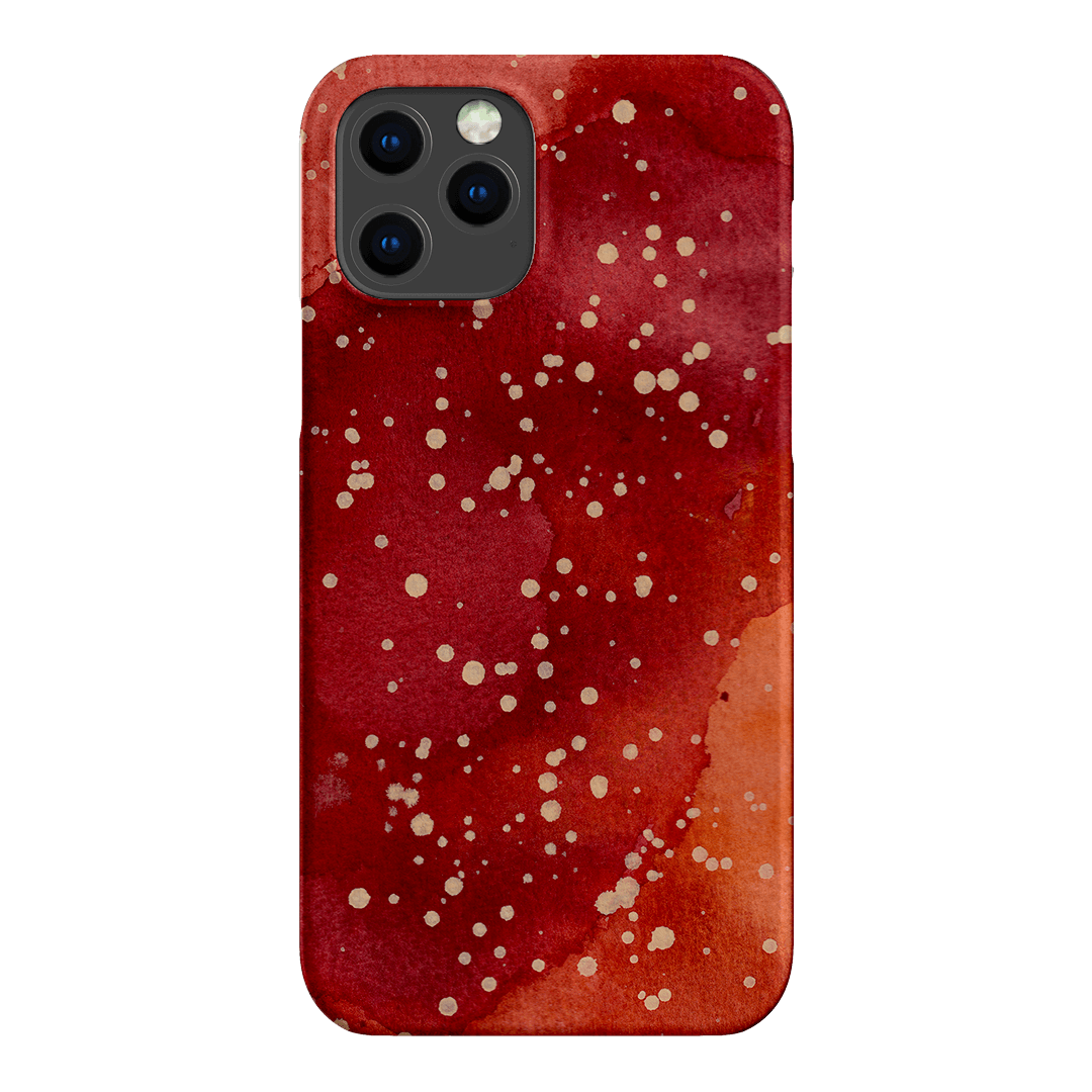 Spotty Rust Printed Phone Cases iPhone 12 Pro / Snap by The Dairy - The Dairy