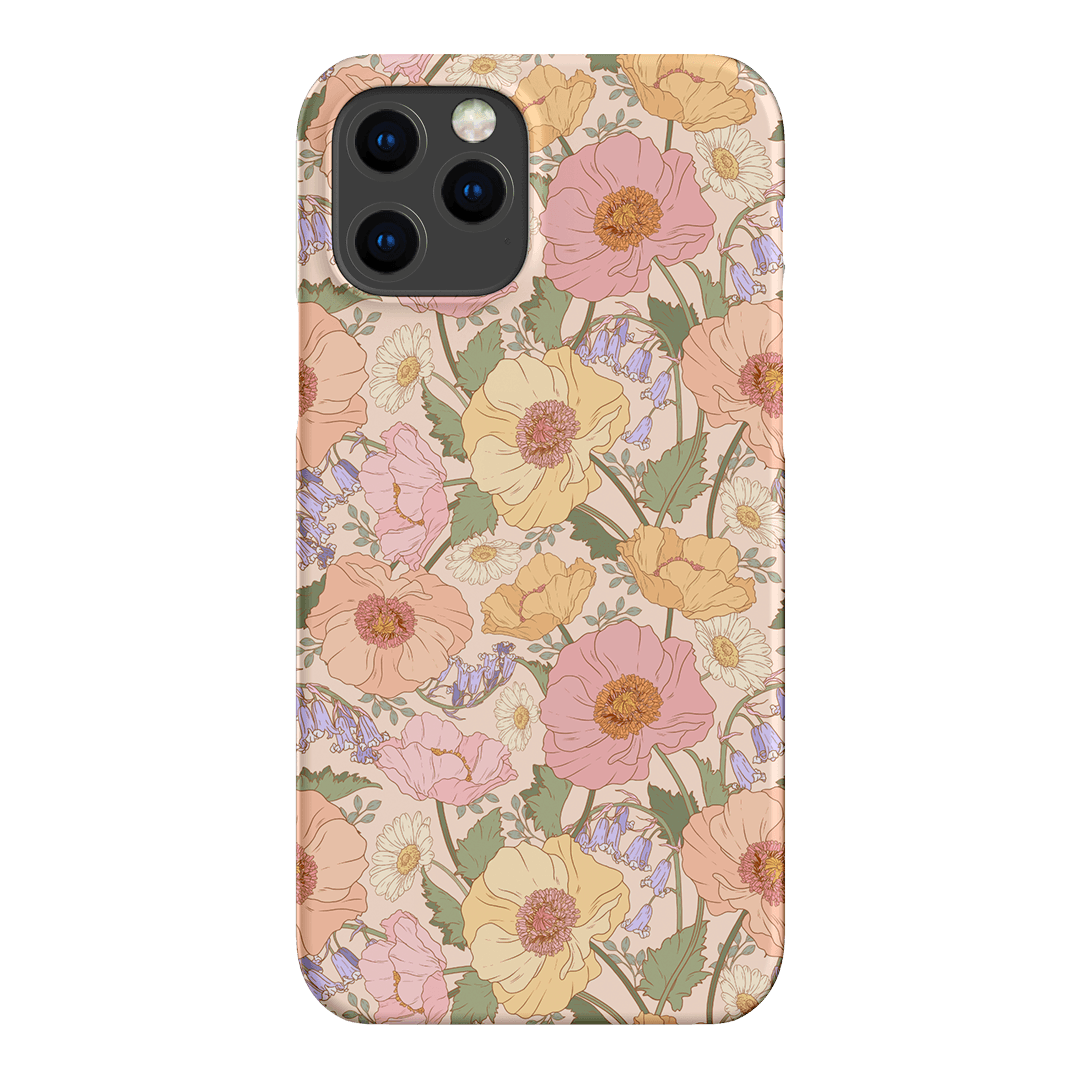 Spring Poppy Printed Phone Cases iPhone 12 Pro / Snap by Kasiags Art - The Dairy